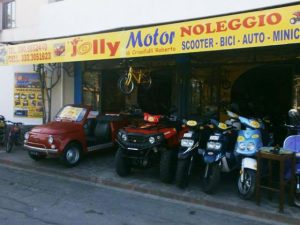 Noleggio Jolly motor a Vulcano
